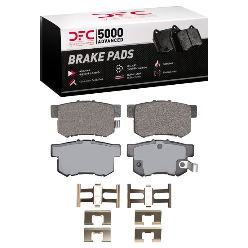 DFC — DFC 99-04 Acura RL Rear 5000 Advanced Ceramic Brake Pads and Hardware Kit
DFC Brake Pad Set