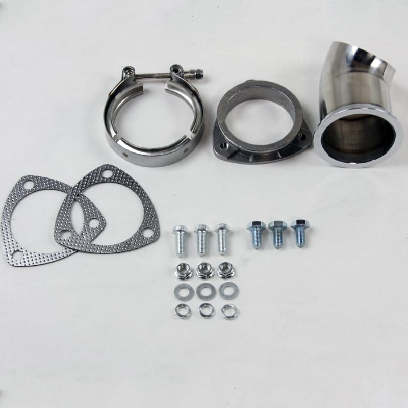 Granatelli Motor Sports — Granatelli 3.0in 304SS Turn Down w/V-Band & Gaskets
Exhaust Tail Pipe