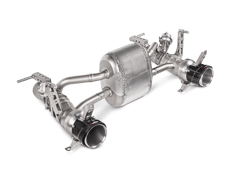 Akrapovic — Akrapovic 16-17 Ferrari 488 GTB/488 Spyder Slip-On Line (Titanium) w/ Carbon Tips
Slip-On Line