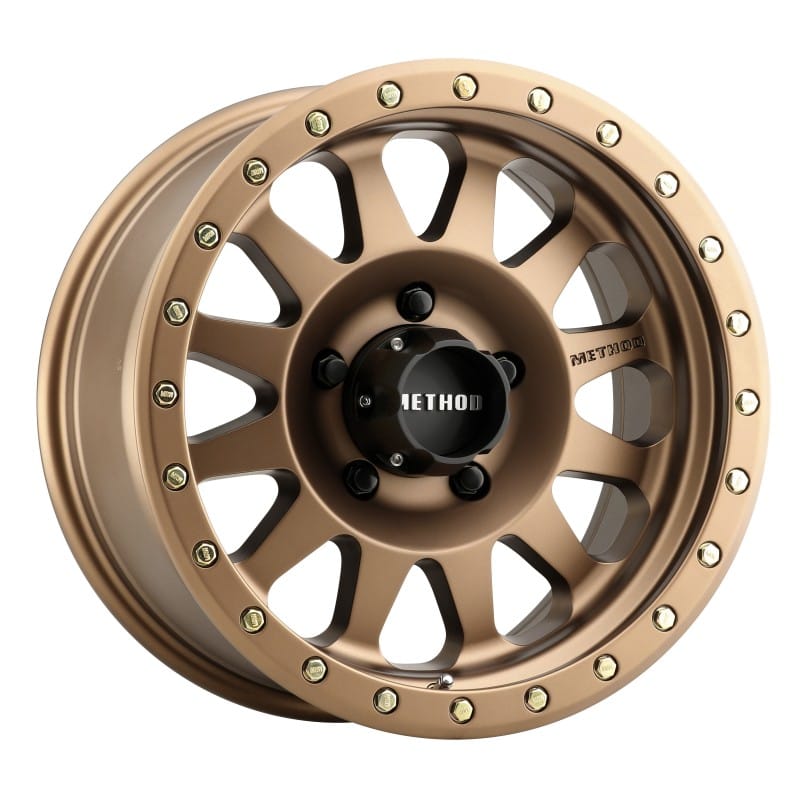 Method Wheels — Method MR304 Double Standard 17x8.5 0mm Offset 5x5 94mm CB Method Bronze Wheel