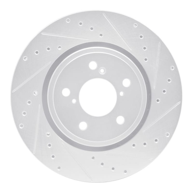 R1 Concepts — R1 17-20 Acura MDX Front Right Drilled & Slotted Silver Brake Rotor
R1 Brake Rotor Drill
