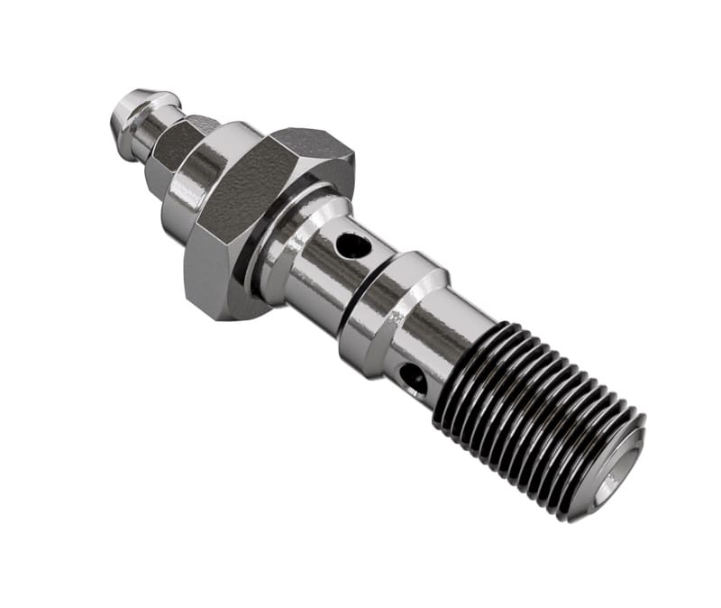 Goodridge — Goodridge Double Banjo Bleed Bolt 3/8x24
