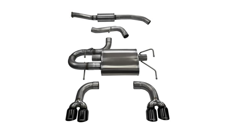 CORSA Performance — Corsa 2008-2014 Subaru Impreza Hatchback STI 2.5L Turbo Manual Black Sport Cat-Back Exhaust
Exhaust