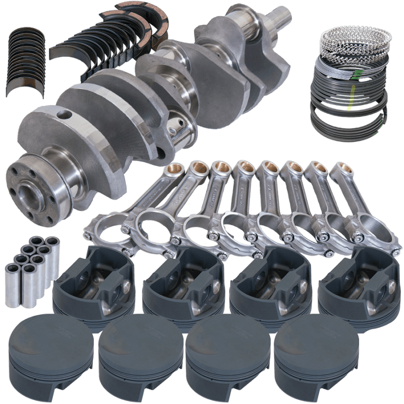 Eagle — Eagle Ford 351C 3.850in Crank 6.000in I-Beam Rods -3cc Flat Top 4.040in Pistons Rotating Assembly
Pro Street Assembly