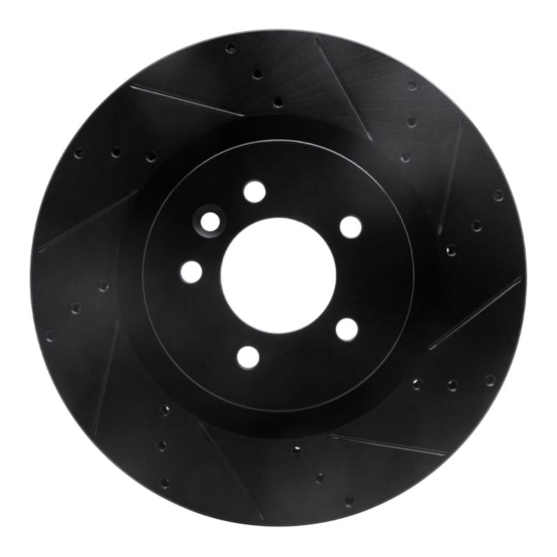 R1 Concepts — R1 06-17 Land Rover Discovery (Latin America) Front Right Drilled & Slotted Black Brake Rotor
R1 Brake Rotor Drill