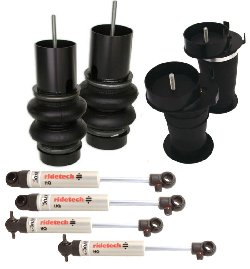 Ridetech — Ridetech 65-70 Pontiac Fullsize Air Suspension System w/ HQ Shocks
Ridetech 65-70 Pontiac Fullsize Air Suspension System
HQ Air Kit 65-70 Pon