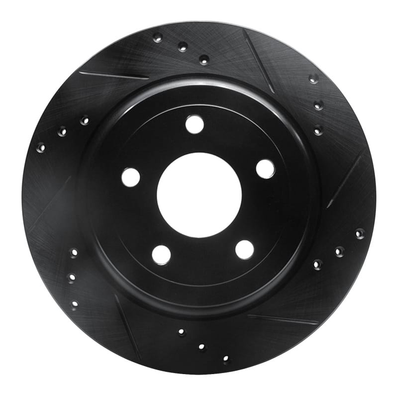 R1 Concepts — R1 08-10 Chevrolet Cobalt Rear Right Drilled & Slotted Black Brake Rotor
R1 Brake Rotor Drill