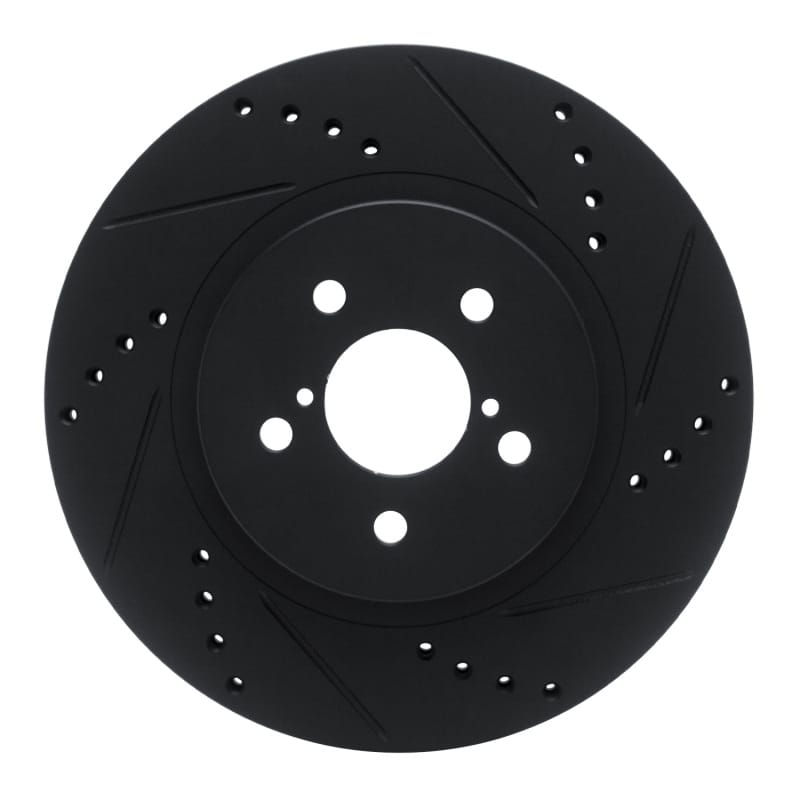 R1 Concepts — R1 17-23 Subaru Impreza Front Right Drilled & Slotted Black Brake Rotor
R1 Brake Rotor Drill