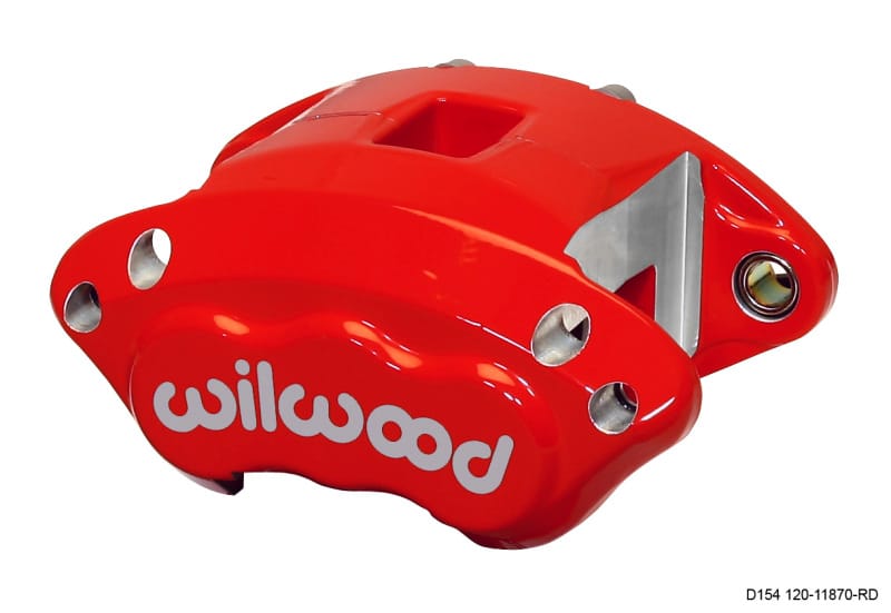 Wilwood — Wilwood Caliper-D154-Red 2.50in Piston 1.04in Disc
BRAKE CALIPER