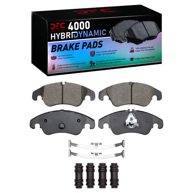 DFC — DFC 09-17 Audi Q5 (Mexico) Front 4000 HybriDynamic Brake Pads and Hardware Kit
DFC Brake Pad Set