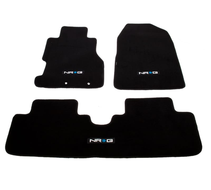 NRG — NRG Floor Mats - 02-03 Honda Civic Si 3DR Coupe (NRG Logo) - 3pc.