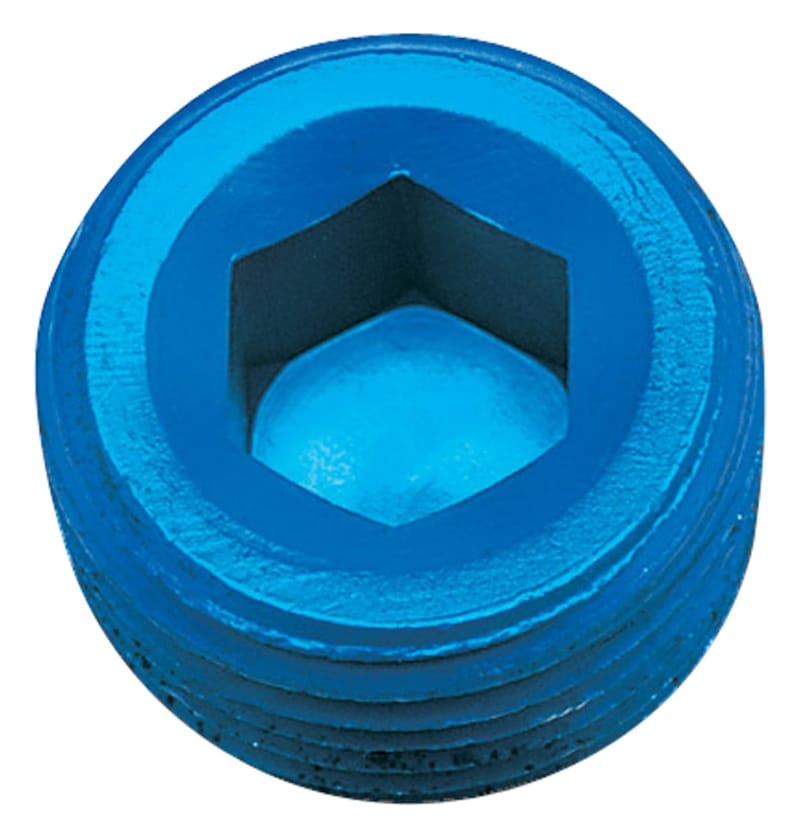 Russell — Russell Performance 1/2in Allen Socket Pipe Plug (Blue)
Pipe Plug