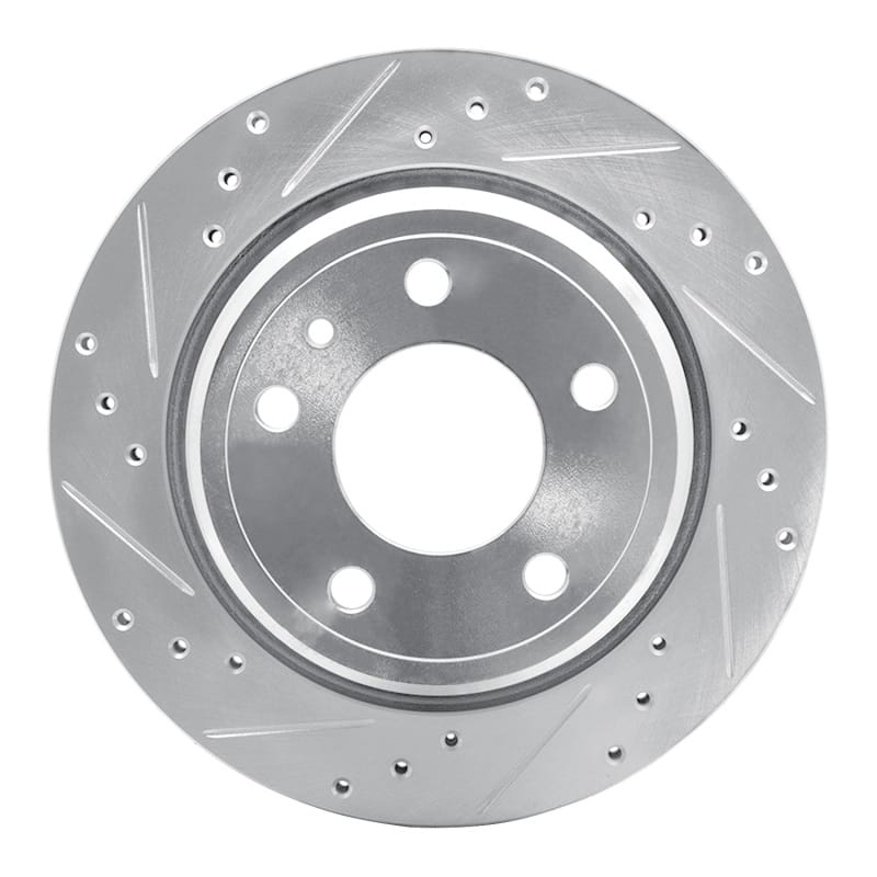 R1 Concepts — R1 88-94 BMW 740I Rear Left Drilled & Slotted Silver Brake Rotor
R1 Brake Rotor Drill
