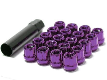 Wheel Mate — Wheel Mate Muteki Open End Lug Nuts - Purple 12x1.50