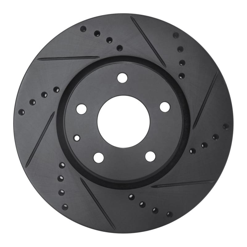 R1 Concepts — R1 16-25 Mazda 6 Front Right Drilled & Slotted Black Brake Rotor
R1 Brake Rotor Drill