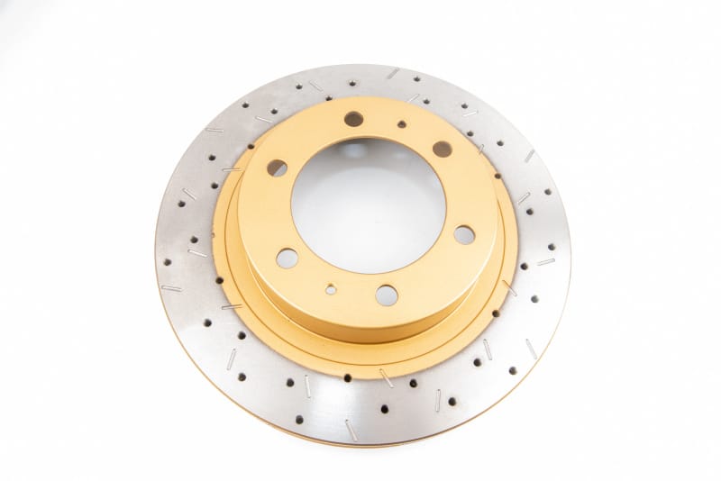 DBA — DBA 05-09 Toyota Tacoma (6 lugs) / 06+ Lexus GX470 Front Drilled & Slotted 4000 Series Rotor
XS 4000 Series
Brake Rotor