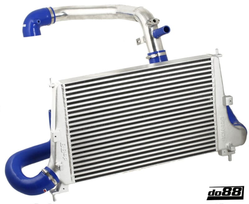 do88 — do88 01-09 SAAB 9-5 2.0T/2.3T/Aero (B205/B235) BigPack Intercooler Kit w/Blue Hoses
