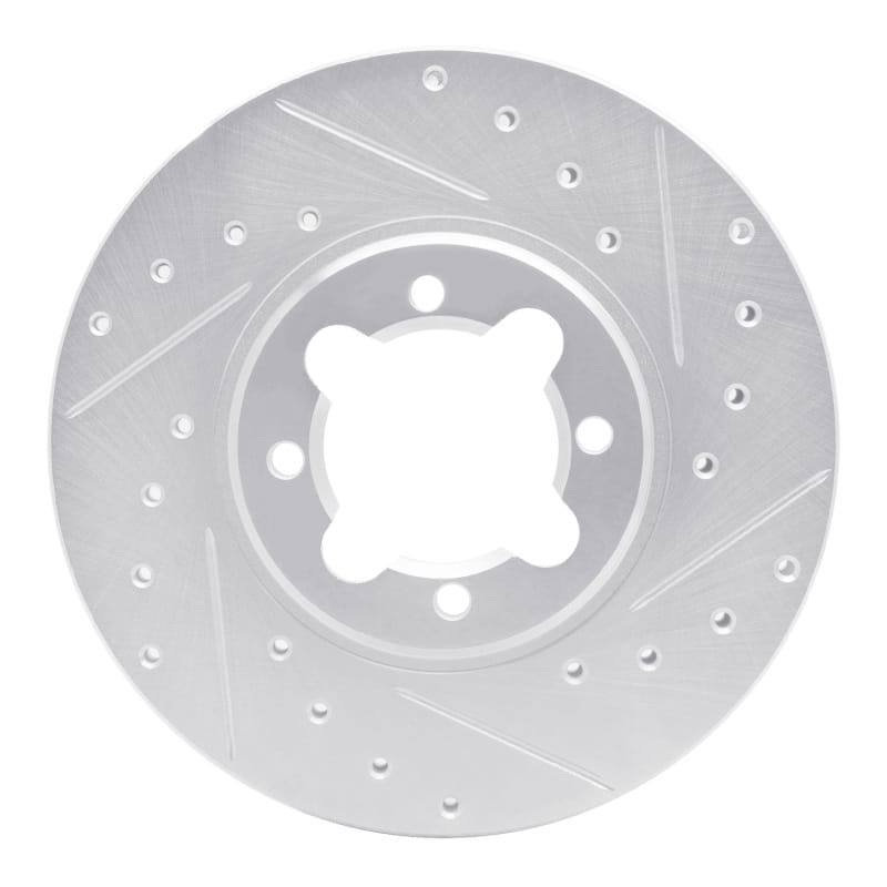 R1 Concepts — R1 82-85 Toyota Celica Front Right Drilled & Slotted Silver Brake Rotor
R1 Brake Rotor Drill