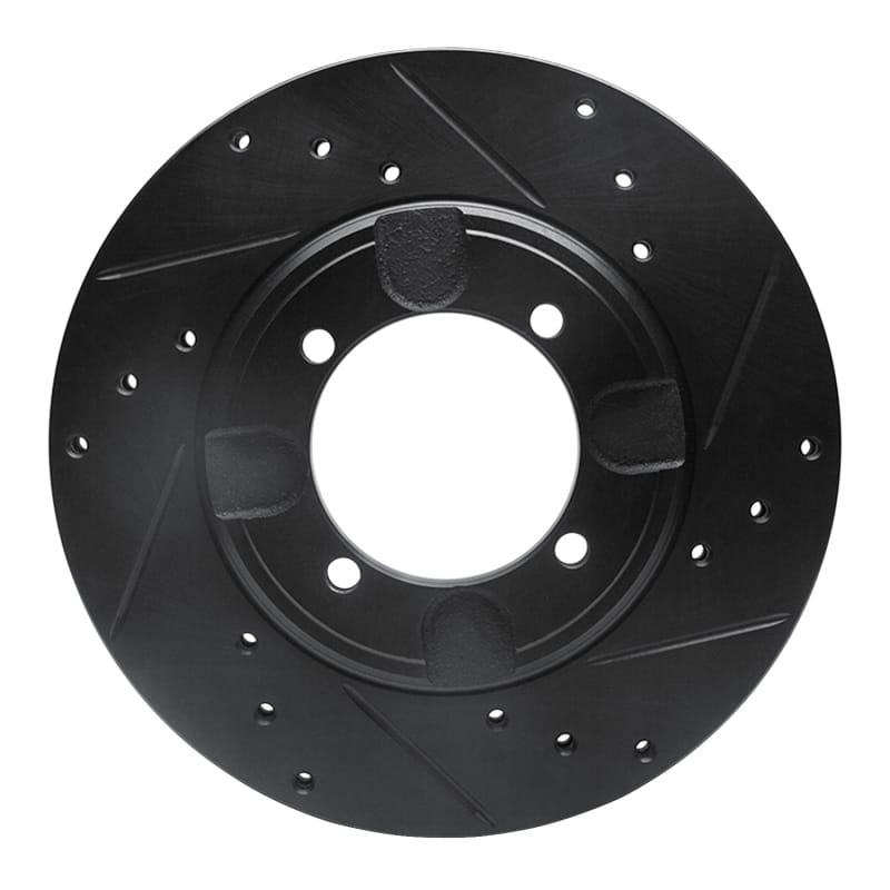 R1 Concepts — R1 92-98 Hyundai Elantra Front Right Drilled & Slotted Black Brake Rotor
R1 Brake Rotor Drill