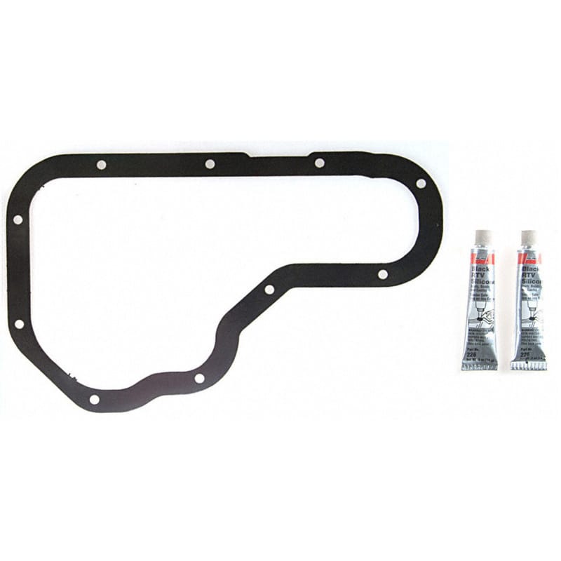 Fel-Pro — Fel-Pro Mitsubishi Montero OS 30727 Engine Oil Pan Gasket Set High-Temperature Rubber-Coated Fiber