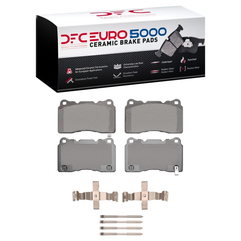 DFC — DFC 17-25 Acura Integra Front Euro 5000 Ceramic Brake Pads and Hardware Kit
DFC EURO Pads + HW