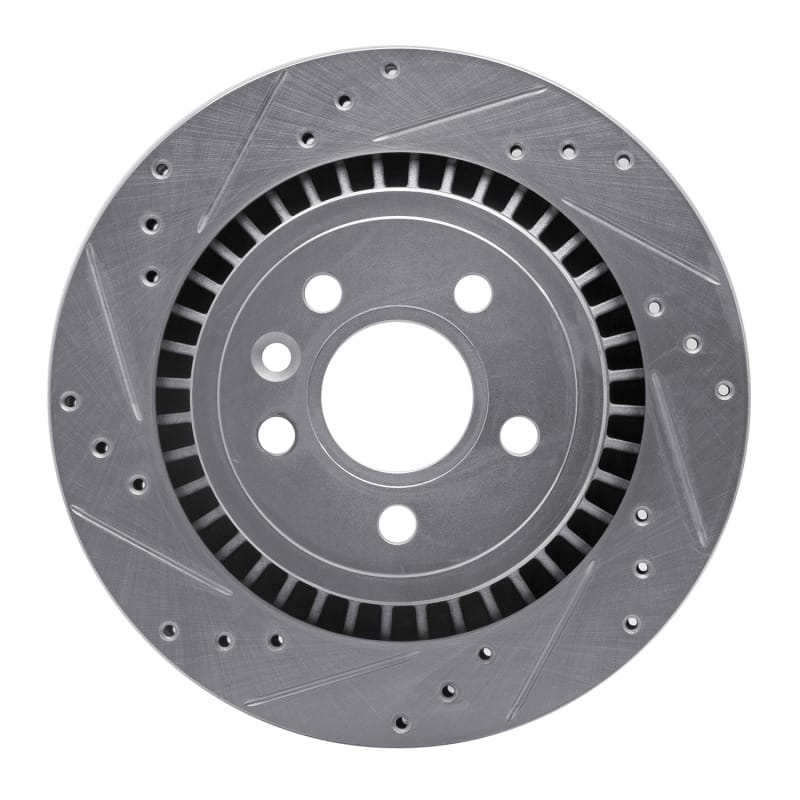 R1 Concepts — R1 07-18 Volvo V60 Rear Left Drilled & Slotted Silver Brake Rotor
R1 Brake Rotor Drill