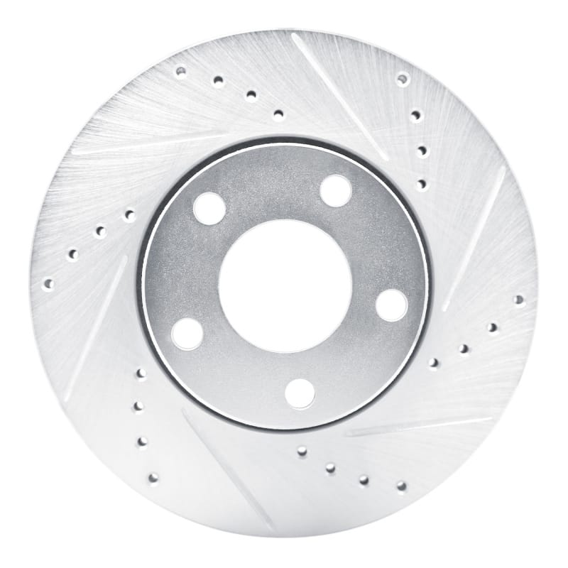 R1 Concepts — R1 90-97 Audi S6 Front Right Drilled & Slotted Silver Brake Rotor
R1 Brake Rotor Drill
