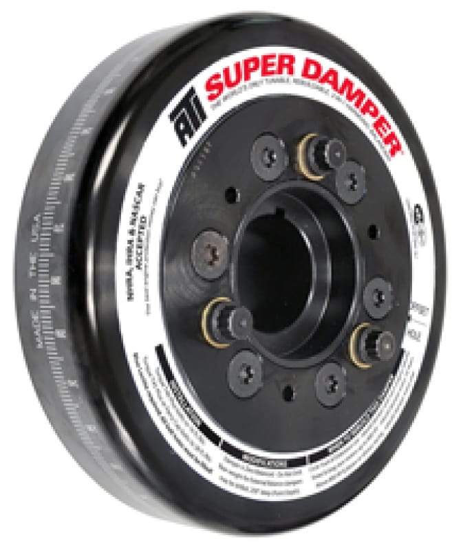 ATI — ATI Damper - 6.325in - Steel - AMC 304-401 - V8 - Ext Bal - 180 Deg OEM Weight - 3 Ring