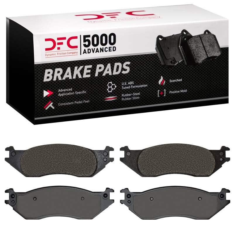 DFC — DFC 04-06 Ford E-150 Club Wagon Front 5000 Advanced Semi Metallic Brake Pads
DFC Brake Pad Set