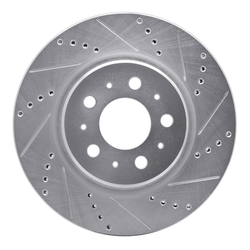 R1 Concepts — R1 17-25 Tesla Model 3 Front Right Drilled & Slotted Silver Brake Rotor
R1 Brake Rotor Drill