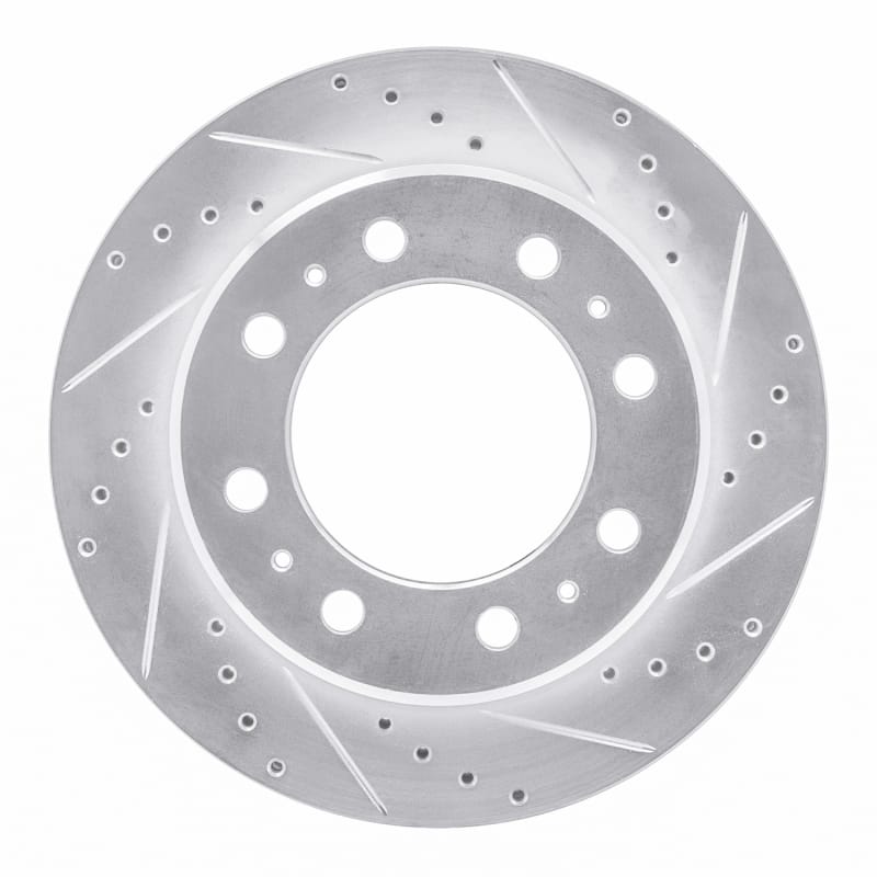 R1 Concepts — R1 09-25 Dodge Ram 2500 Rear Right Drilled & Slotted Silver Brake Rotor
R1 Brake Rotor Drill