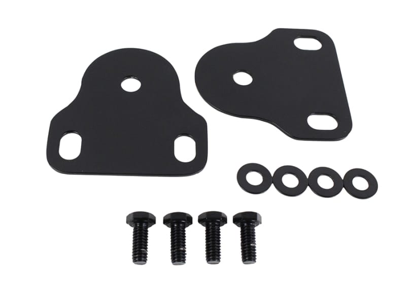 Kentrol — Kentrol 76-95 Jeep CJ/Wrangler YJ Interior Windshield Brackets Pair - Powdercoat Black