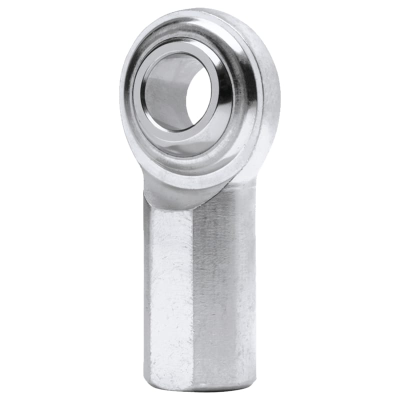QA1 — QA1 G Series 2-Pc Rod End - Female/Left Hand - 10mm Bore x M10x1.5 - Stainless Steel w/PTFE
G Series Rod End