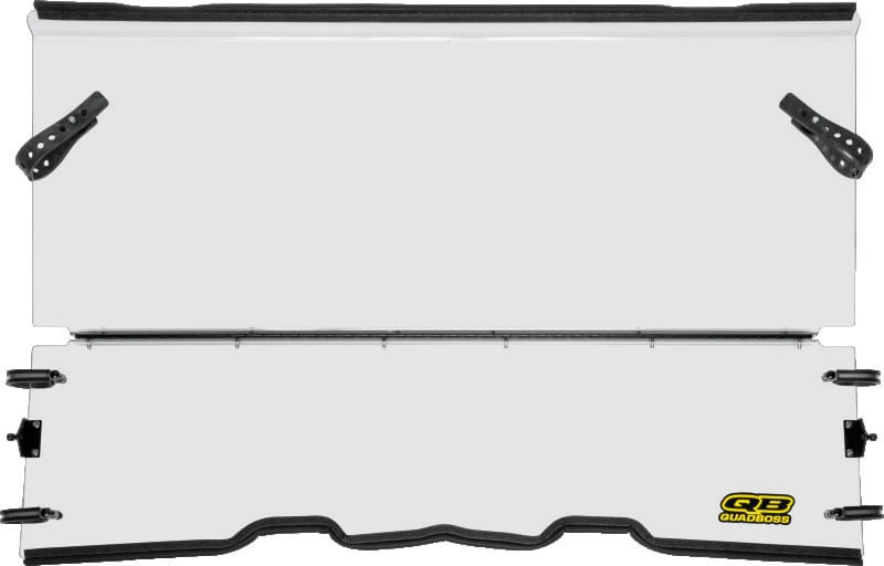 QuadBoss — QuadBoss 10-14 Polaris Ranger 400 Folding Windshield