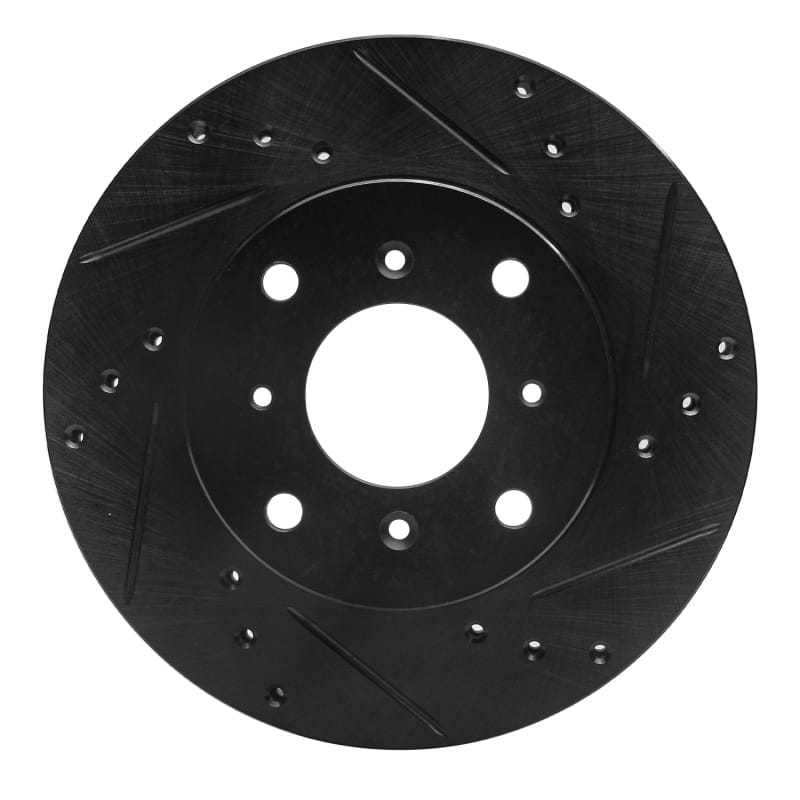 R1 Concepts — R1 92-96 Honda Prelude Front Right Drilled & Slotted Black Brake Rotor
R1 Brake Rotor Drill