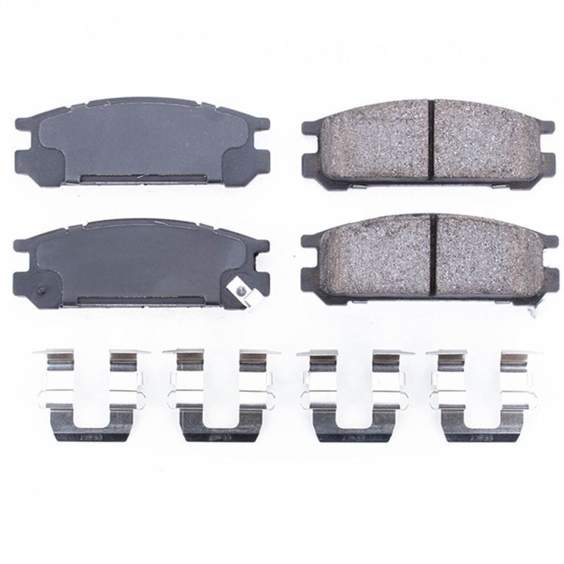 PowerStop — Power Stop 93-96 Subaru Impreza Rear Z17 Evolution Ceramic Brake Pads w/Hardware
Z17 Brake Pads
