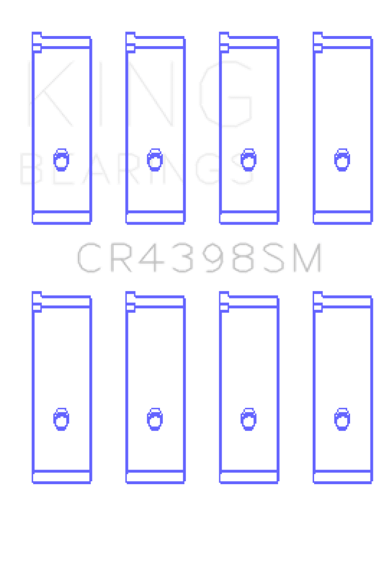King Engine Bearings — King Engine Bearings Honda L13A4/L15A (Size 0.5) Connecting Rod Bearing Set
Engine Bearing