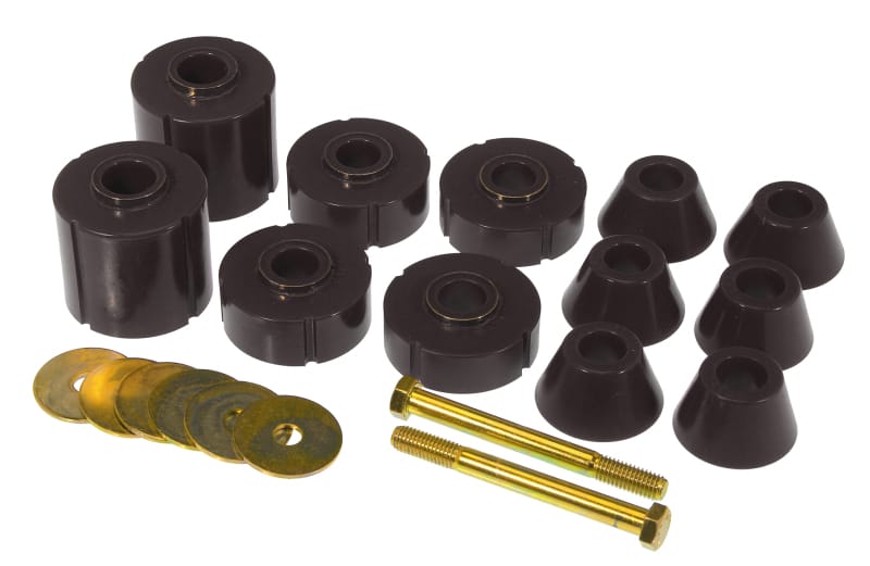 Prothane — Prothane 73-80 GM Body Mount 12 Bushing Kit - Black
BODY/SUB-FRAME MNTS