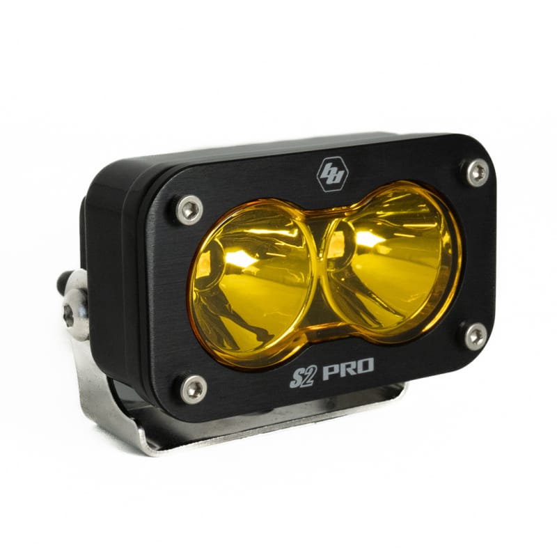 Baja Designs — Baja Designs S2 Pro Spot Pattern LED Light - Amber