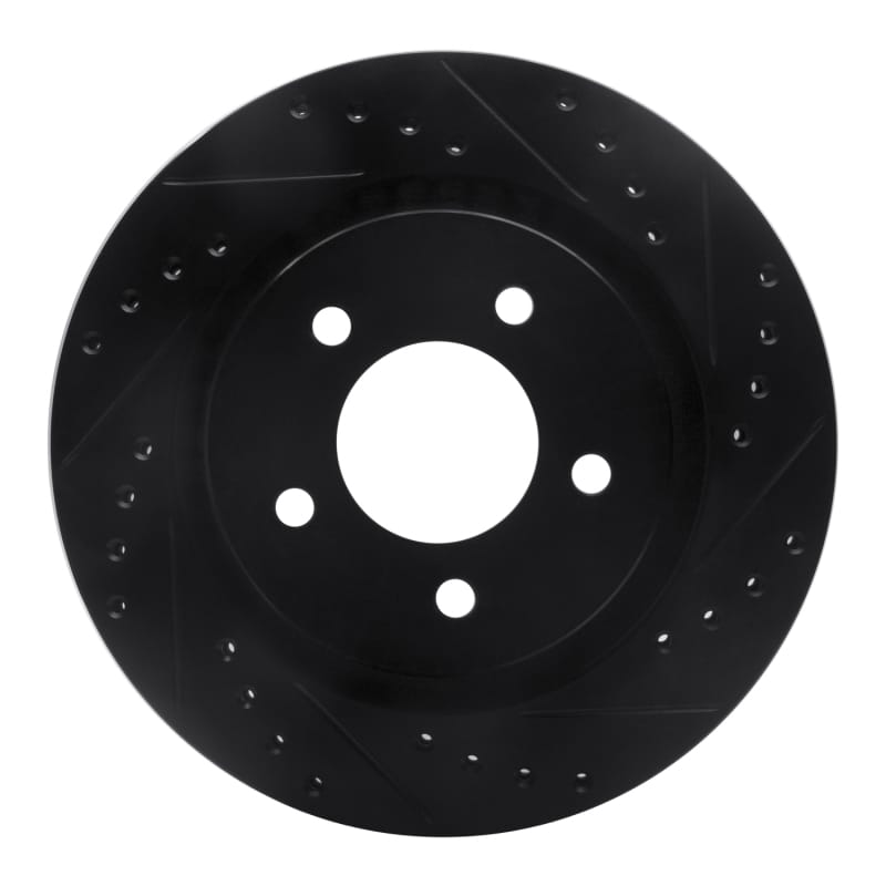 R1 Concepts — R1 99-04 Chrysler 300M Front Right Drilled & Slotted Black Brake Rotor
R1 Brake Rotor Drill