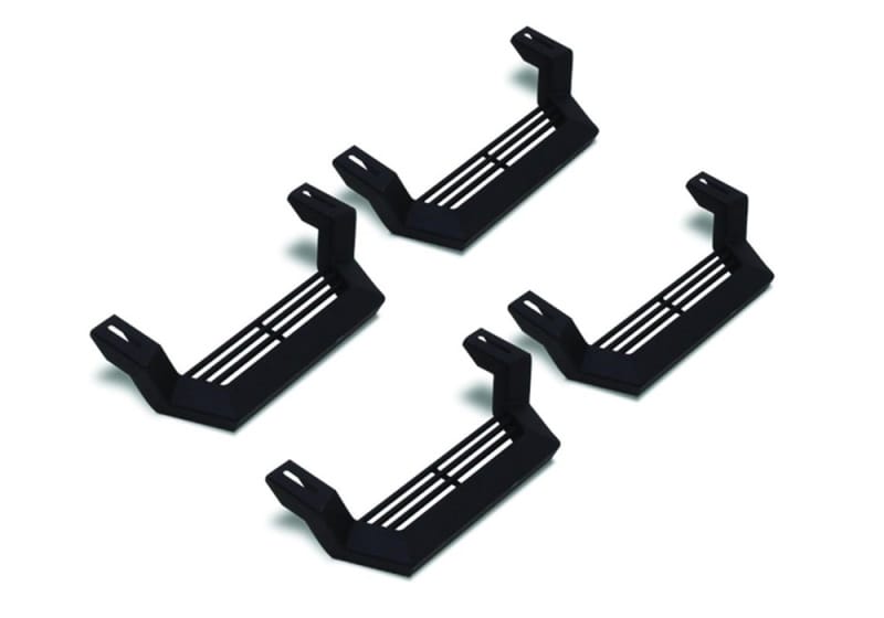 Rampage — Rampage 1999-2019 Jeep Rock Rail Short Step Universal 4 Piece Set - Black
Nerf/Step Bar