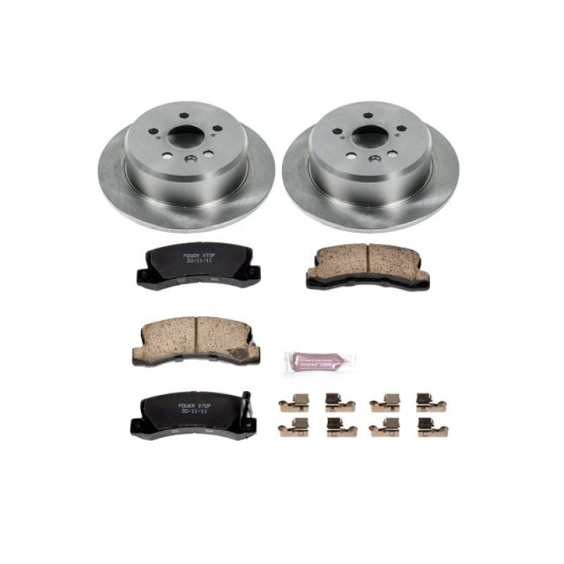 PowerStop — Power Stop 95-99 Toyota Celica Rear Autospecialty Brake Kit
