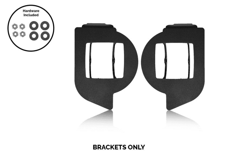 Cali Raised LED — Cali Raised 14-24 Toyota 4Runner Led Fog Light Pod Replacements Brackets Kit - Brackets Only