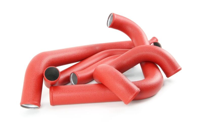 Perrin Performance — PERRIN 15-21 Subaru STI Front Mount Intercooler Boost Tube Kit - Red