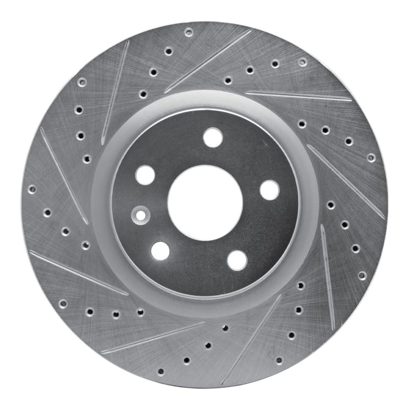 R1 Concepts — R1 08-17 Cadillac CTS Front Left Drilled & Slotted Silver Brake Rotor
R1 Brake Rotor Drill