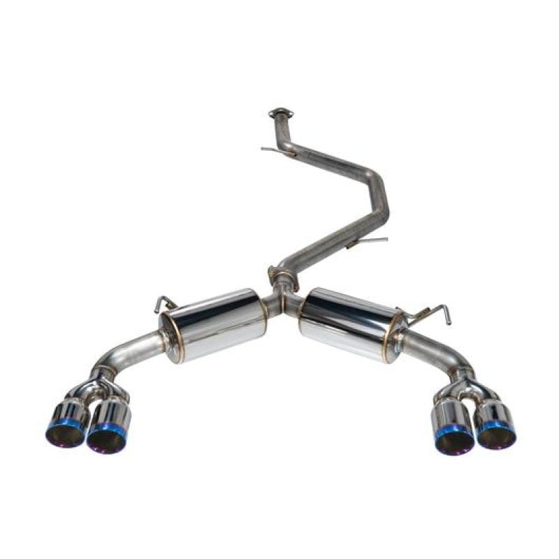 Remark — Remark 2019+ Toyota Corolla Hatchback Quad-Exit Cat-Back Exhaust Burnt Stainless Steel