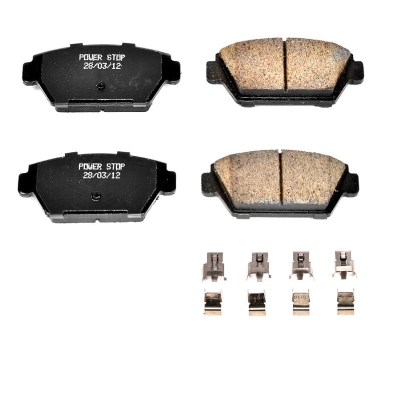 PowerStop — Power Stop 90-94 Eagle Talon Rear Z17 Evolution Ceramic Brake Pads w/Hardware
Z17 Brake Pads