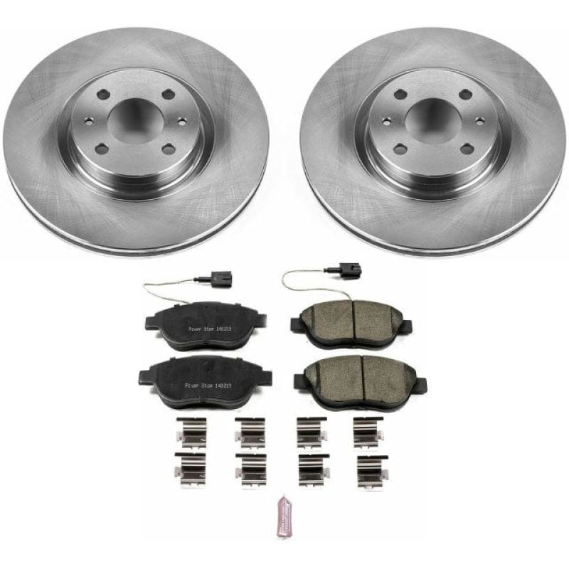 PowerStop — Power Stop 12-18 Fiat 500 Front Autospecialty Brake Kit