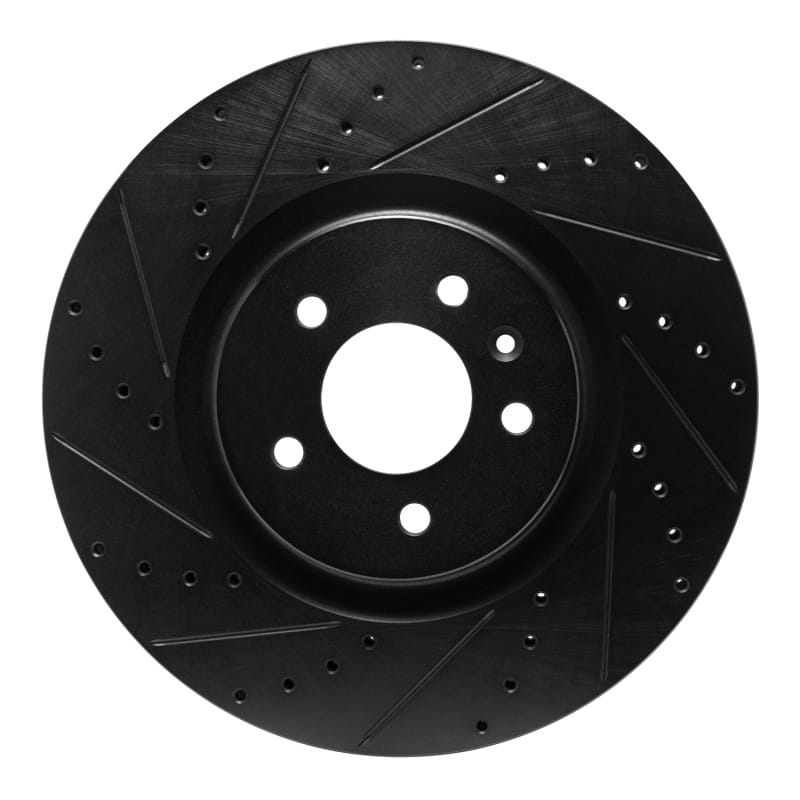 R1 Concepts — R1 16-20 Buick Regal Sportback Front Left Drilled & Slotted Black Brake Rotor
R1 Brake Rotor Drill