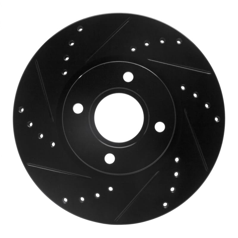 R1 Concepts — R1 14-23 Ford Fiesta (USA/Canada) Front Left Drilled & Slotted Black Brake Rotor
R1 Brake Rotor Drill